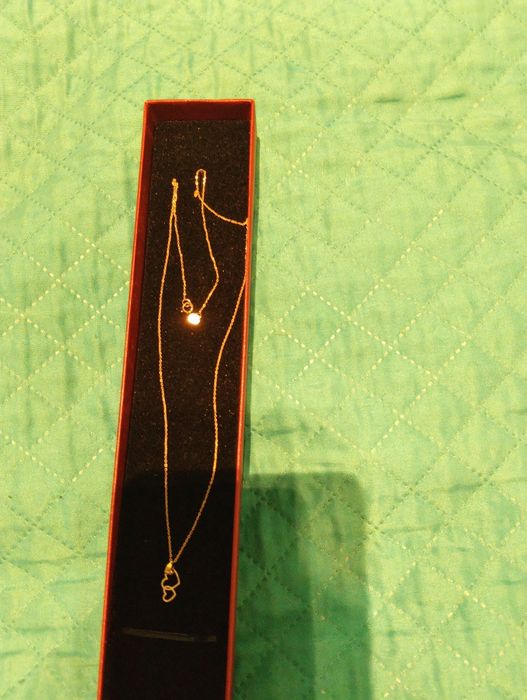 Złoty łańcuszek damski