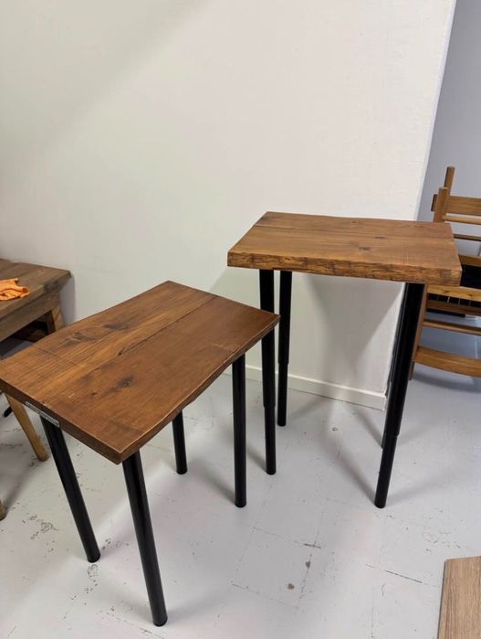 5 mesas ajustáveis para café/restaurante