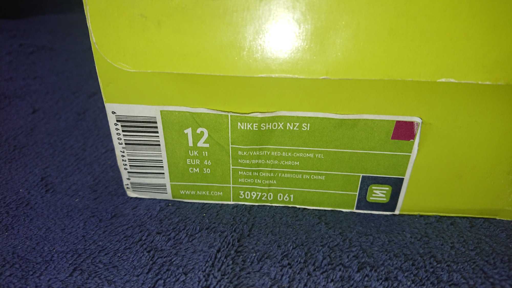 Oryginalne buty Nike Shox NZ 46