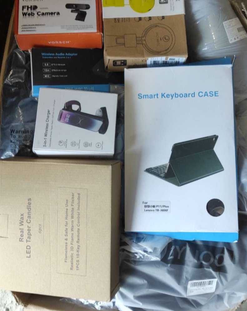 Amazon Boxy Elektronika/Mix/Dom/Zabawki Mystery Box Drobna Karton