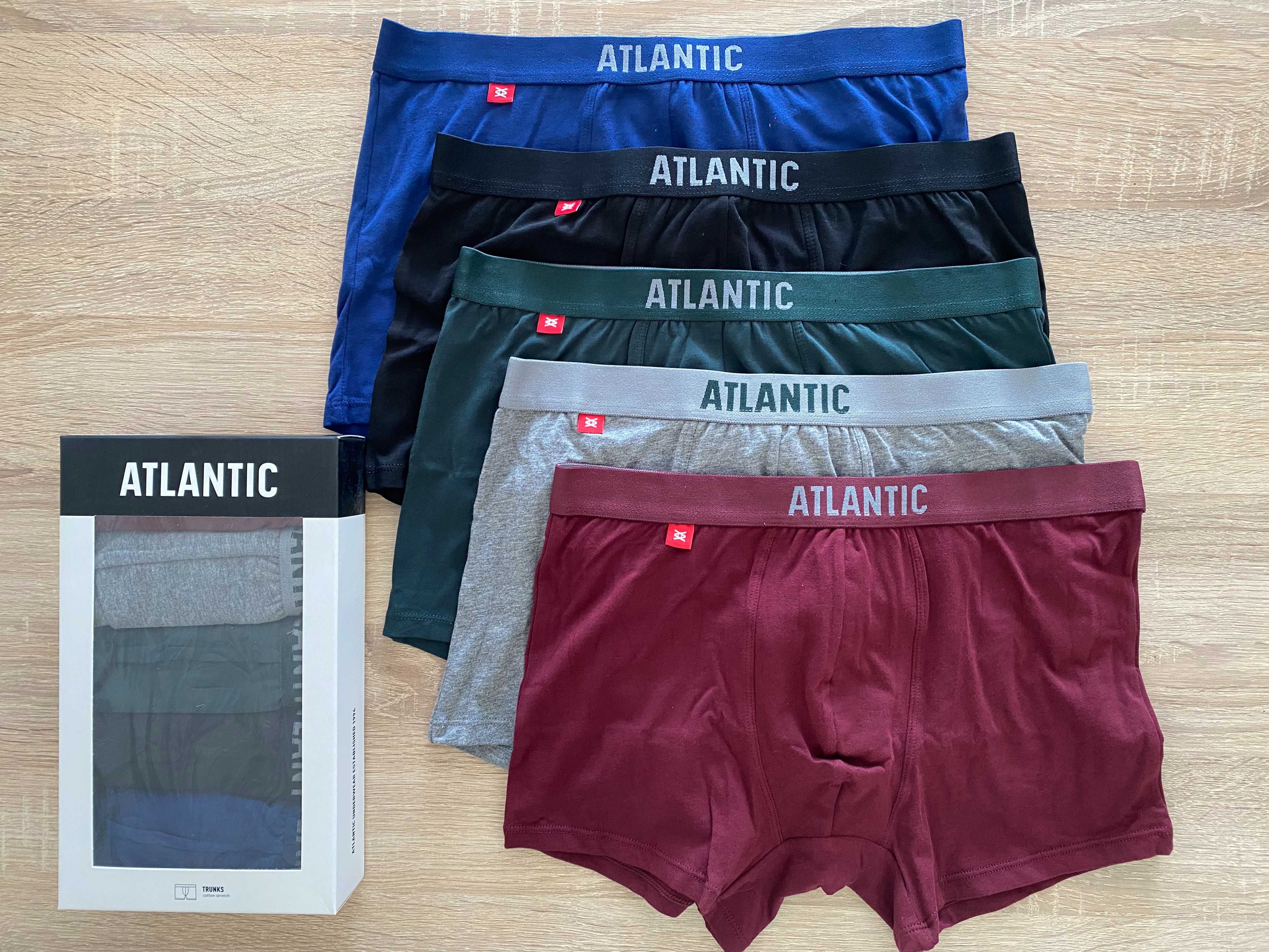 Мужские трусы чоловічі труси боксери atlantic атлантик Польша