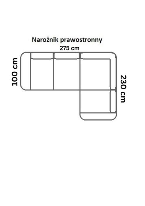 Narożnik z funkcją spania