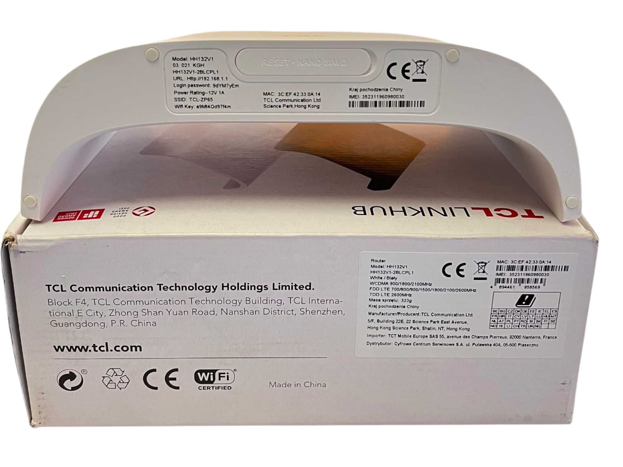 Router TCL HH132V1