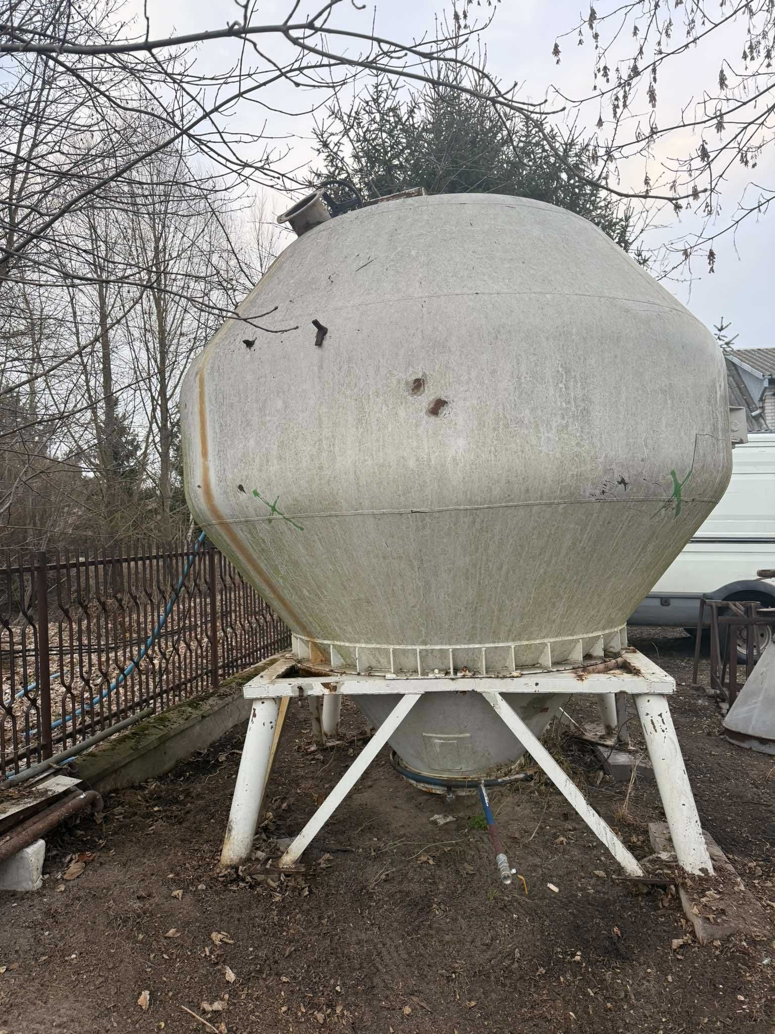 Silos stalowy - materiały sypkie lub ciecz