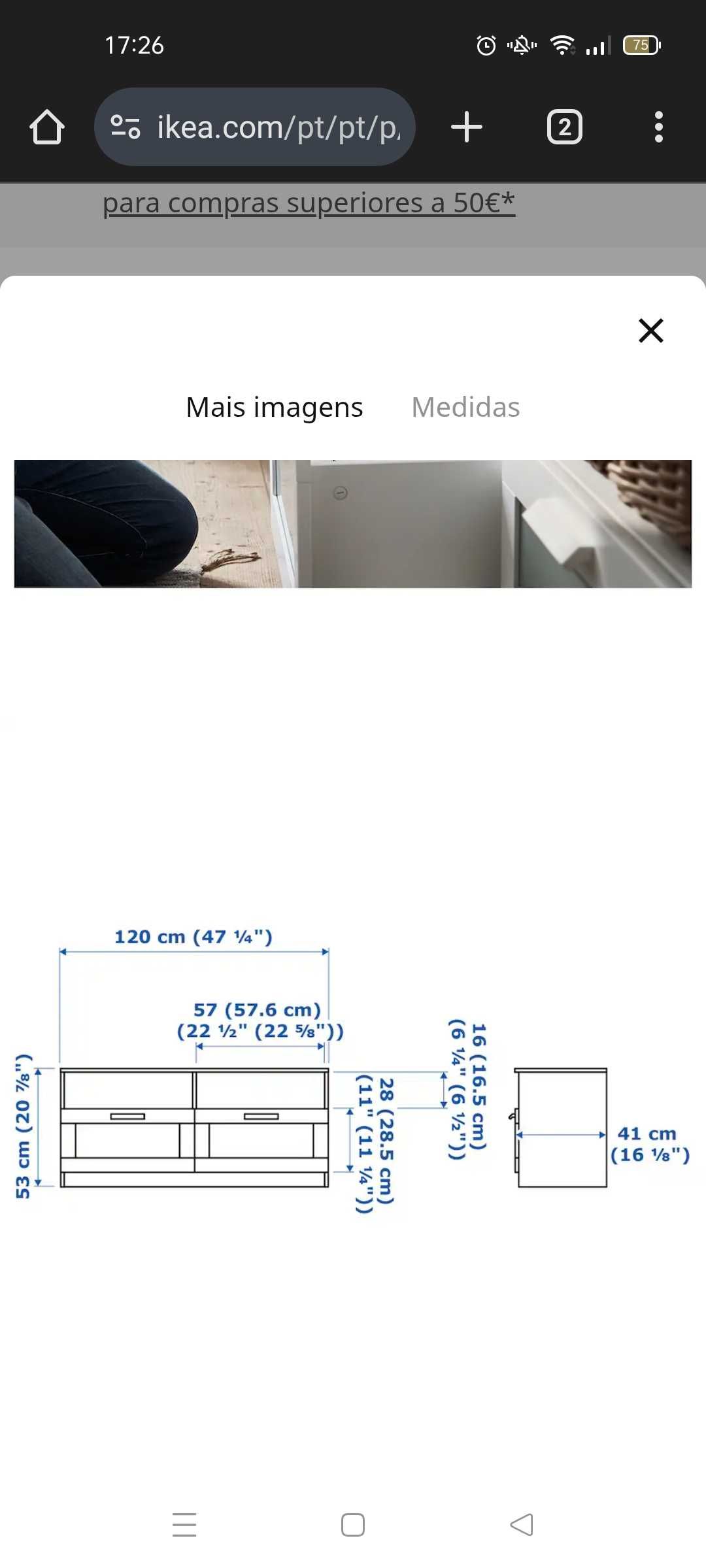 Móvel Televisão (IKEA)