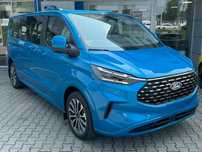 Ford Tourneo Custom /170 koni / Automat /AWD / OD RĘKI / L2 / Titanium / Digital Aqua Blue