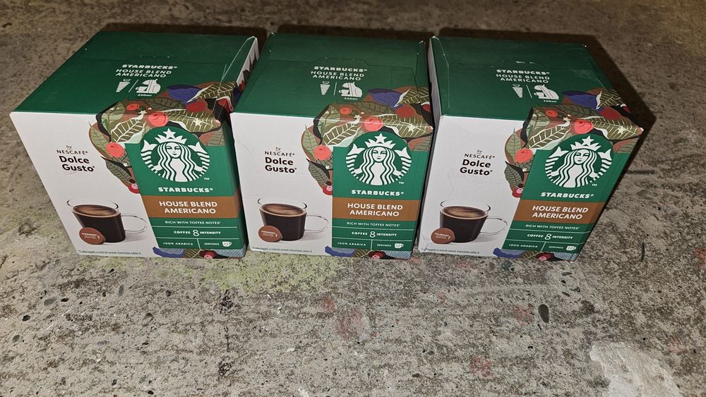 Kapsułki kawowe Starbucks marki Nescafe Dolce Gusto