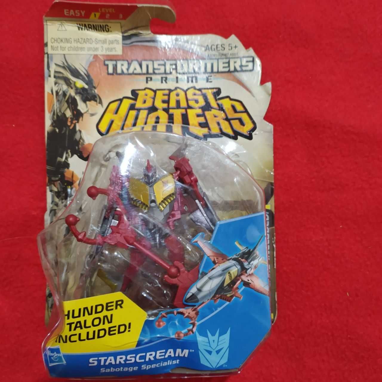 Трансформер Transformers Starscream Sabotage Specialist Hasbro