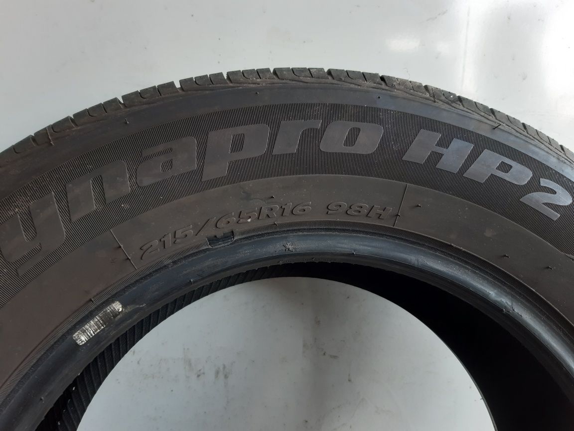 Opony letnie 215/65R16 Hankook 21r. 6mm montażvw cenie