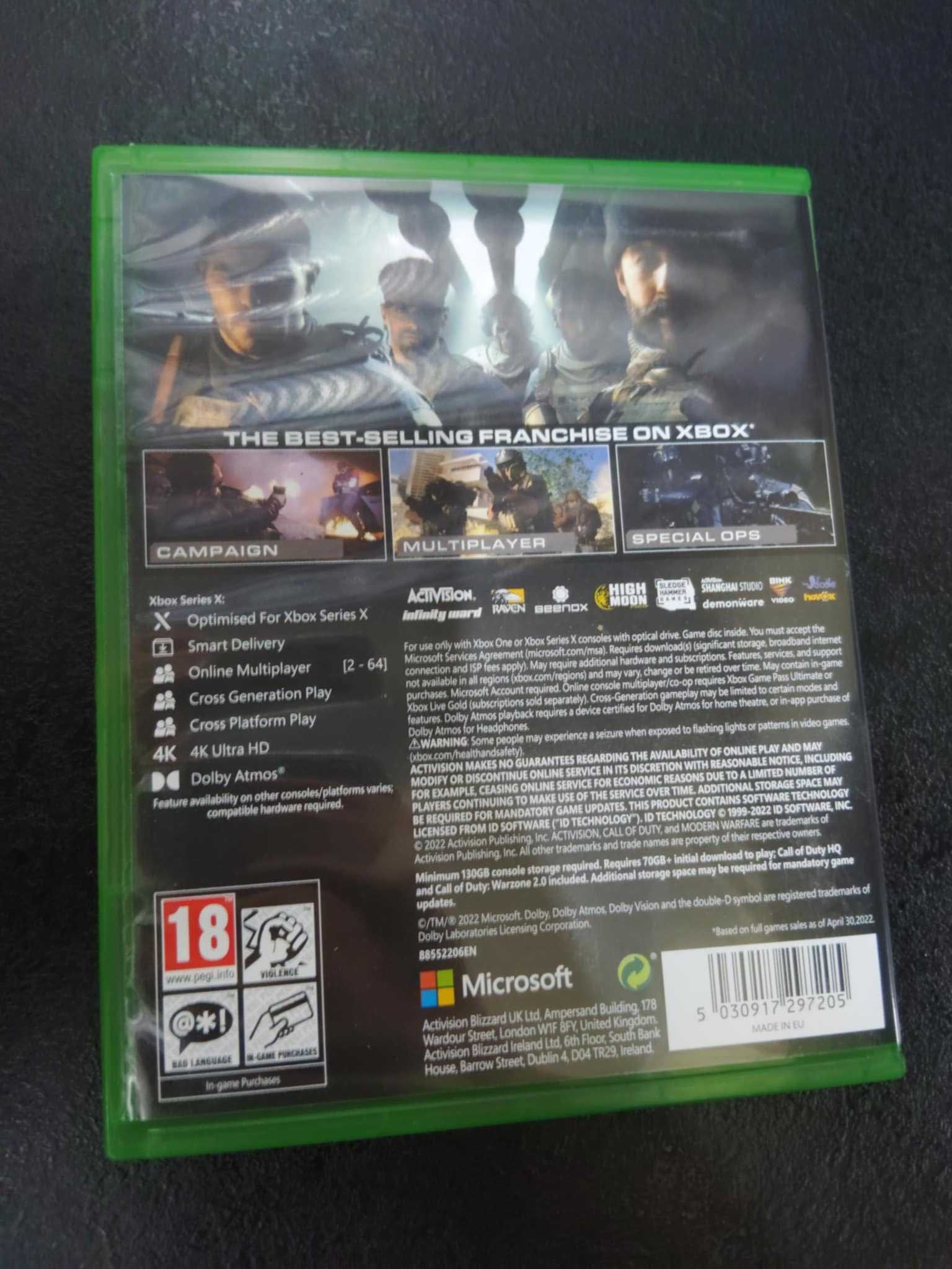 Call Of Duty Modern Warfare 2 Xbox One / Xbox Series X