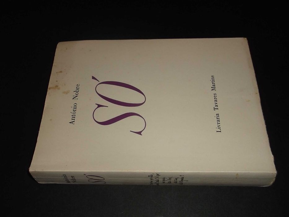 António Nobre);Só;Livraria Tavares Martins