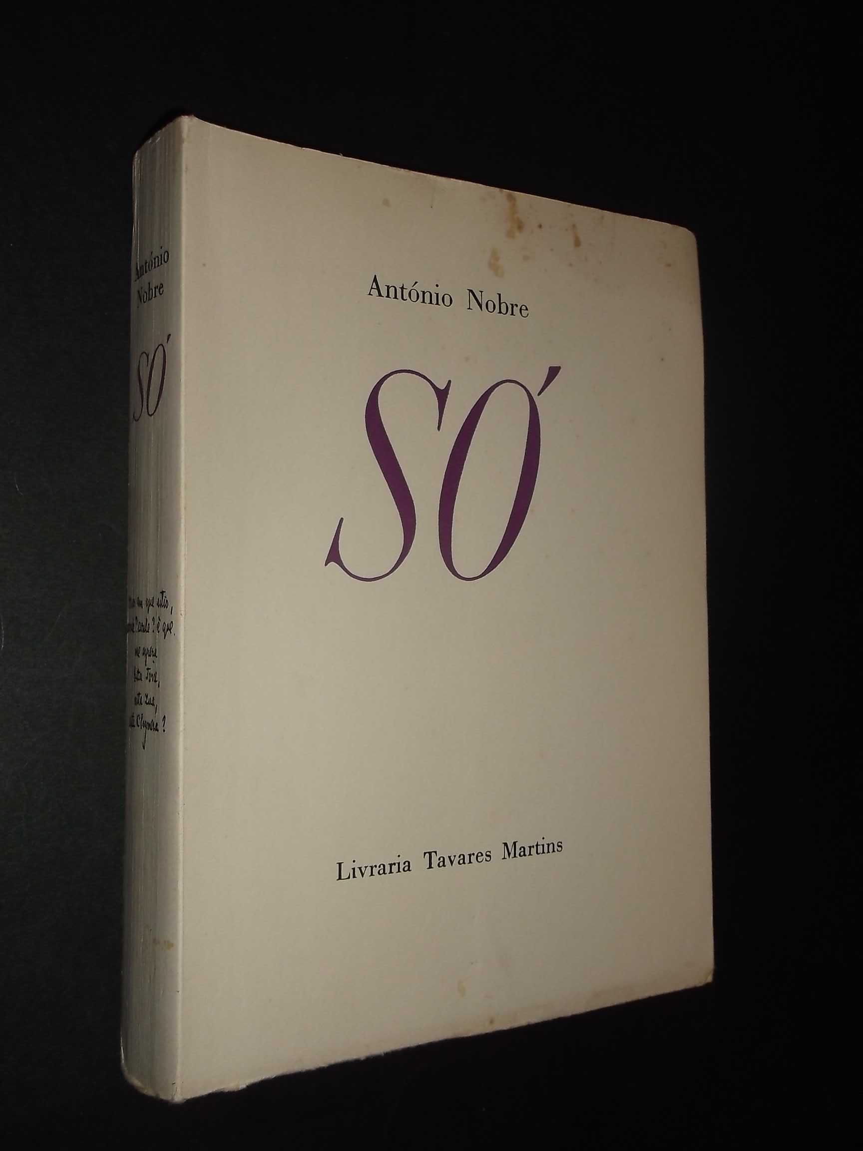 António Nobre);Só;Livraria Tavares Martins