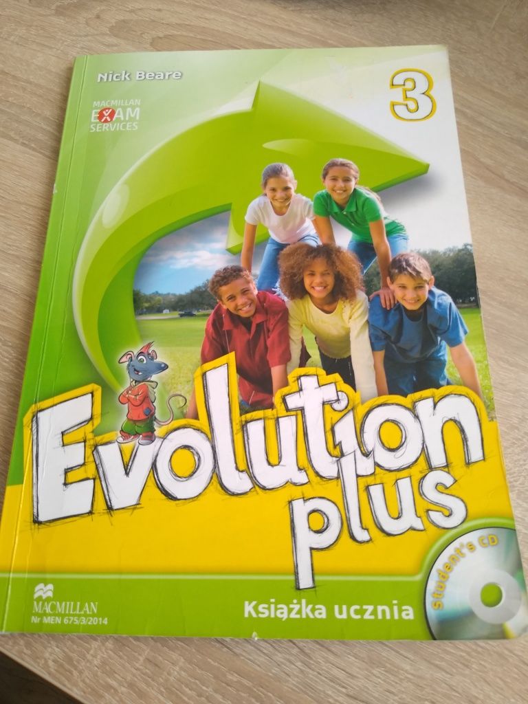 Evolution plus 3 książka ucznia