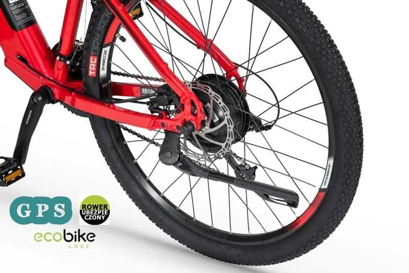 Rower elektryczny Ecobike SX 4 z bat.17,5Ah+GPS+Ubezp. AC w cenie