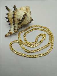 Złoty łańcuszek Figaro 53cm, złoto 333