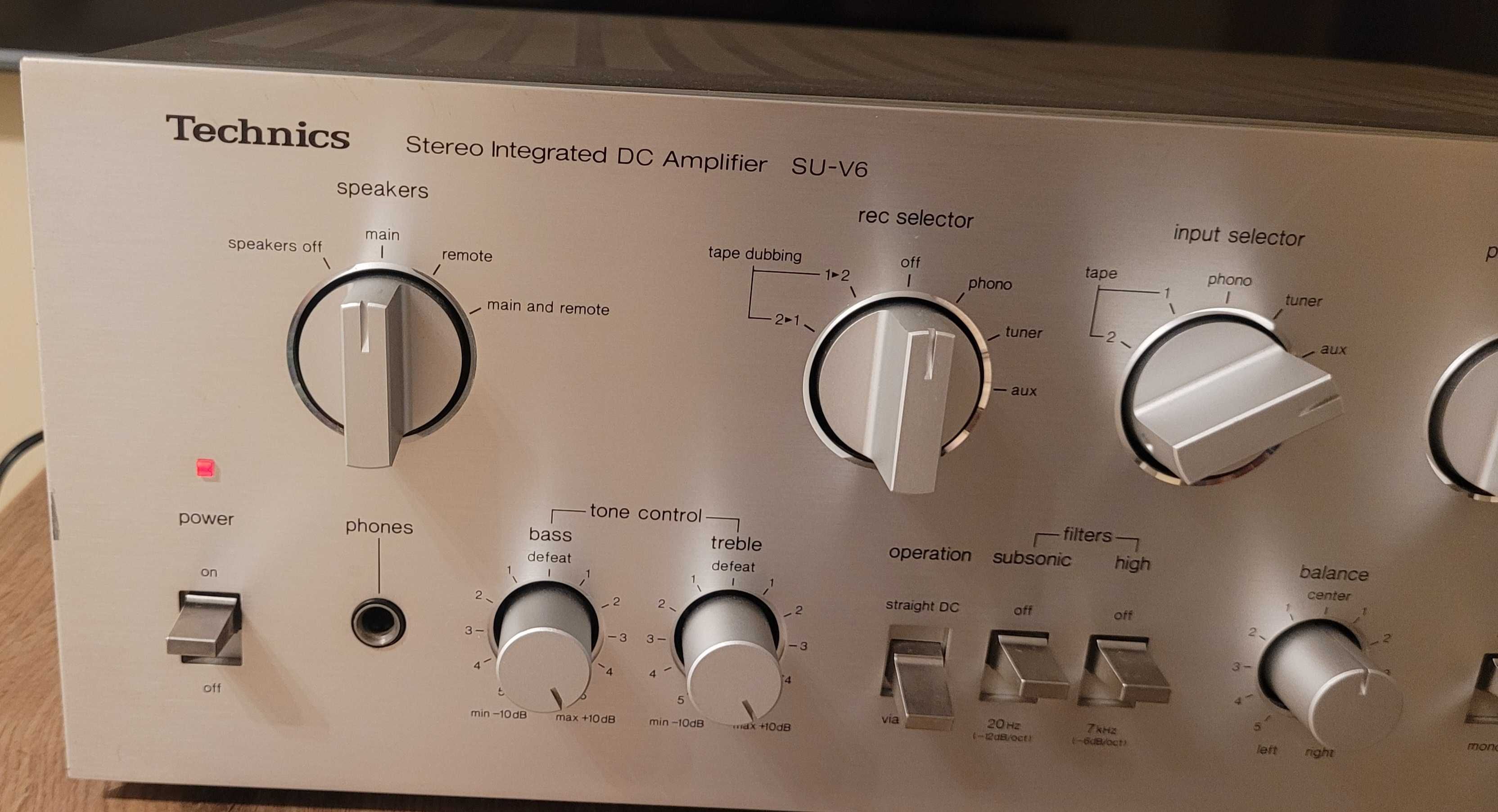 Wzmacniacz stereofoniczny Technics SU-V6