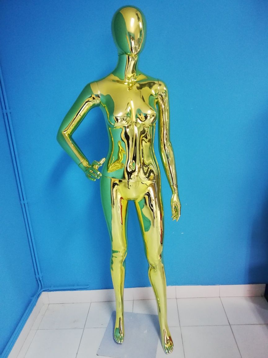 Manequins Boneco, Novos ( Cor Prata ou Dourado )