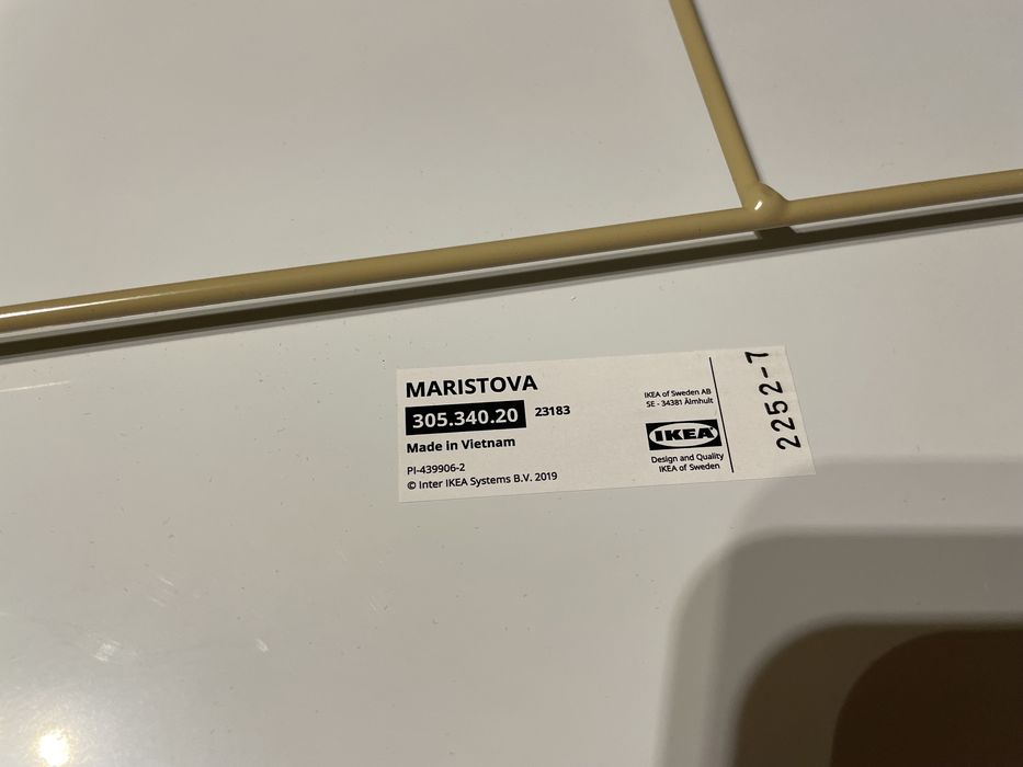 Lustro ikea MARISTOVA, boho, jak nowe, super stan!