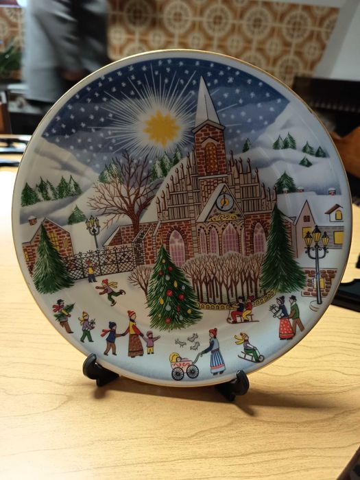 Pratos coleção de Natal SPAL