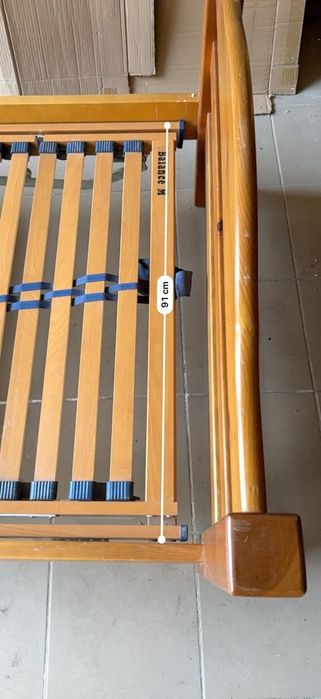 Łóżko ortopedyczne rehabilitacyjne drewno