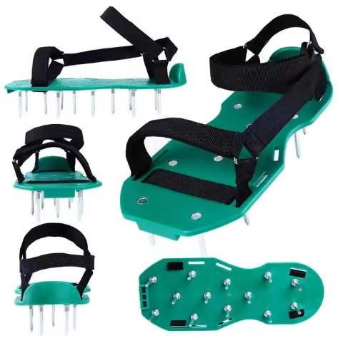 Aerator do trawy buty wertykulator na buty do trawników