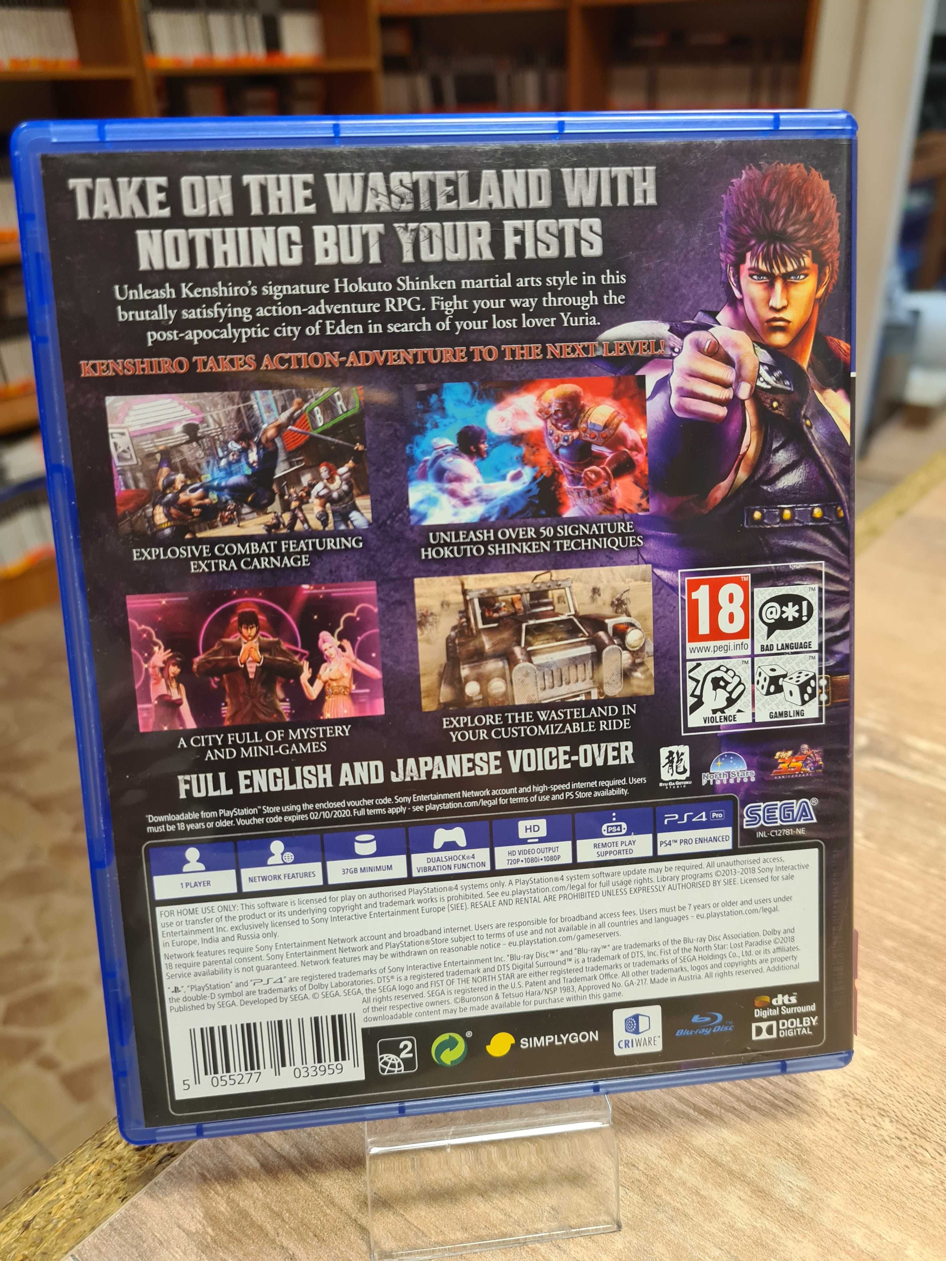 Fist of the North Star: Lost Paradise PS4, Sklep Wysyłka Wymiana