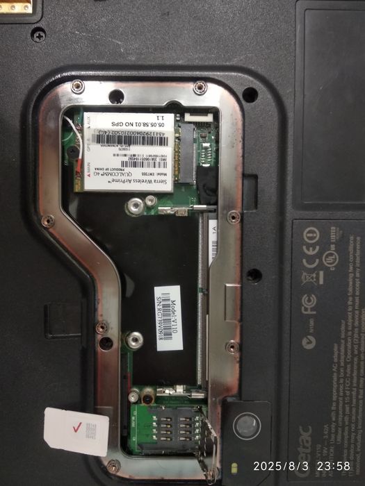 Захищенний ноутбук Getac V110/12"/i5-6200u/8Gb ddr4/128Gb.
Состояние 8