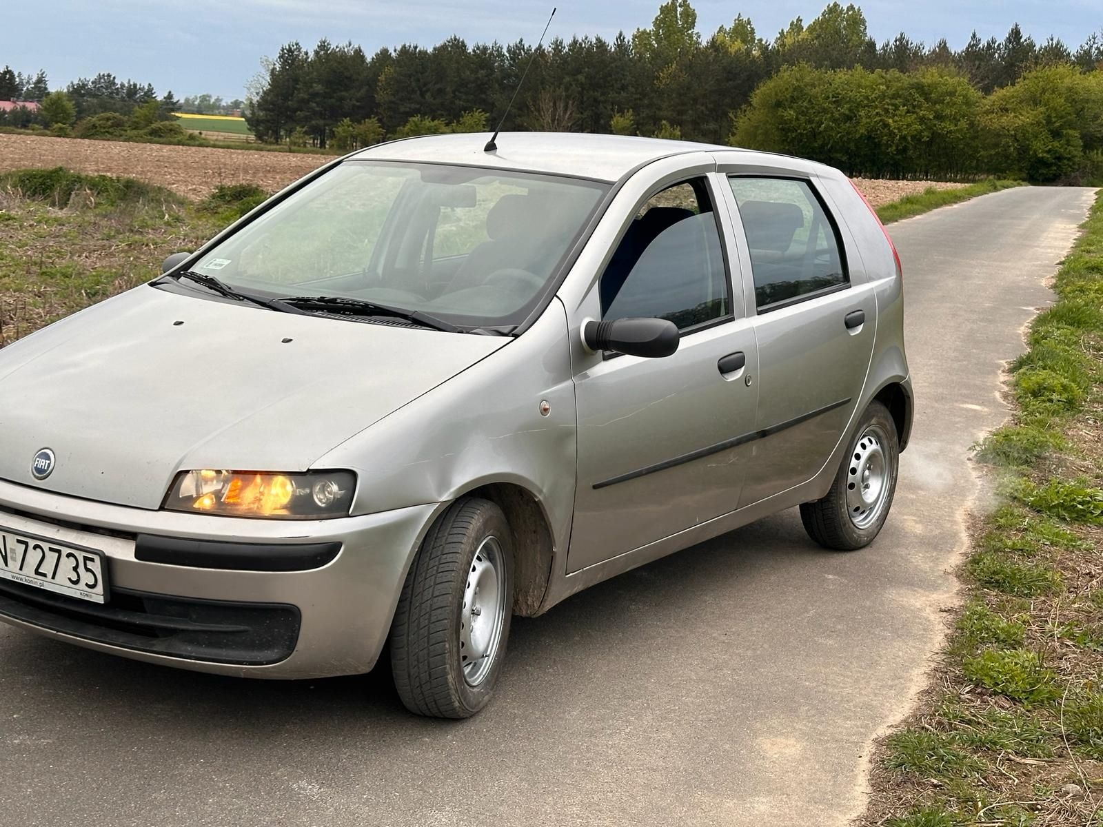 Fiat Punto 1.2 LPG 2003r klima elektryka wspomaganie długie opłaty