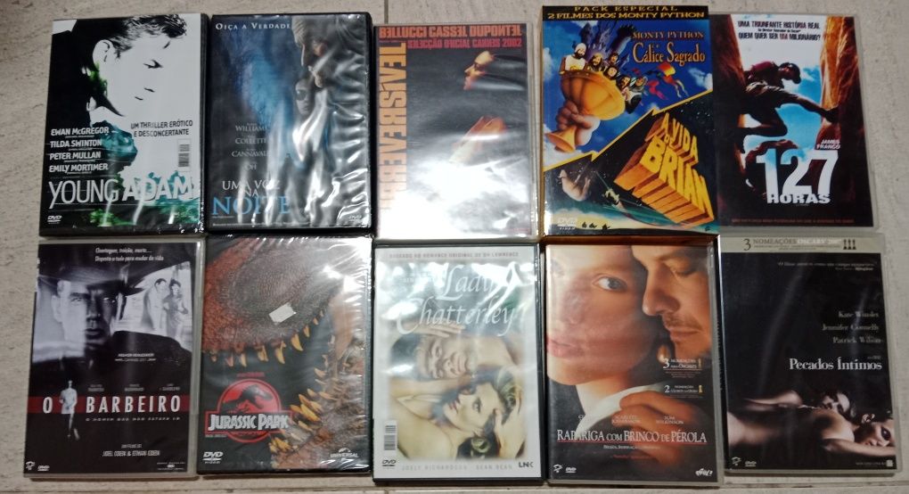 Filmes em DVD, de qualidade