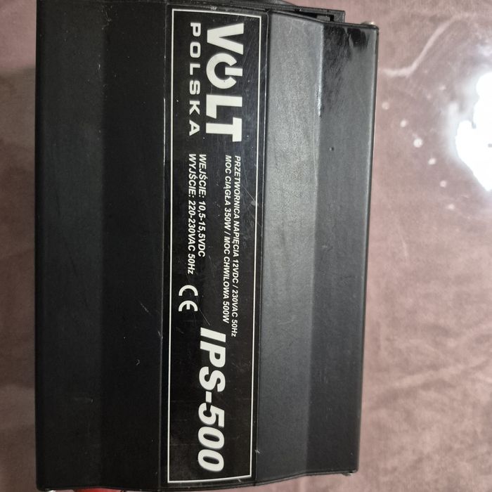 Przetwornica napiecia IPS-500, 12 V
