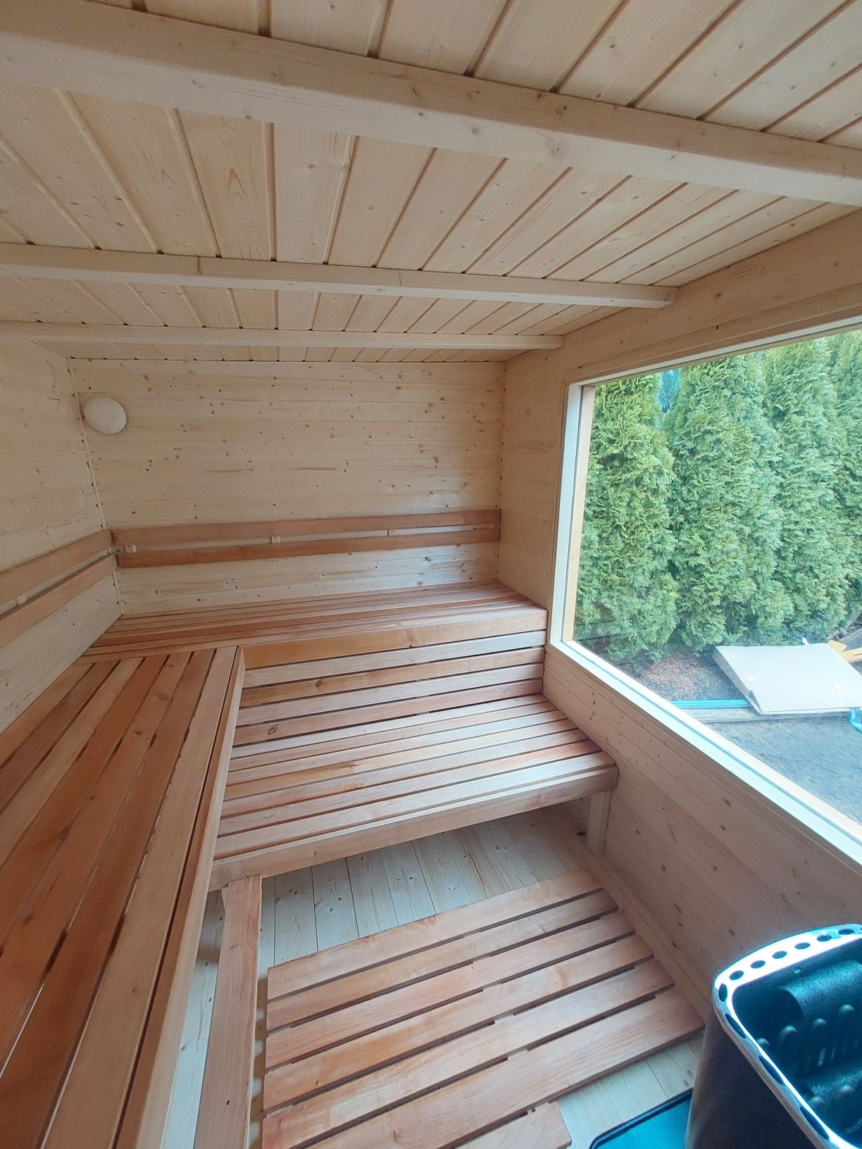 Sauna ogrodowa lamele ThermoSosna