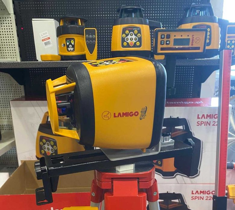 Niwelator CYFROWY LAMIGO SPIN 230 Laser Nivel Topcon PL Spadki PRO