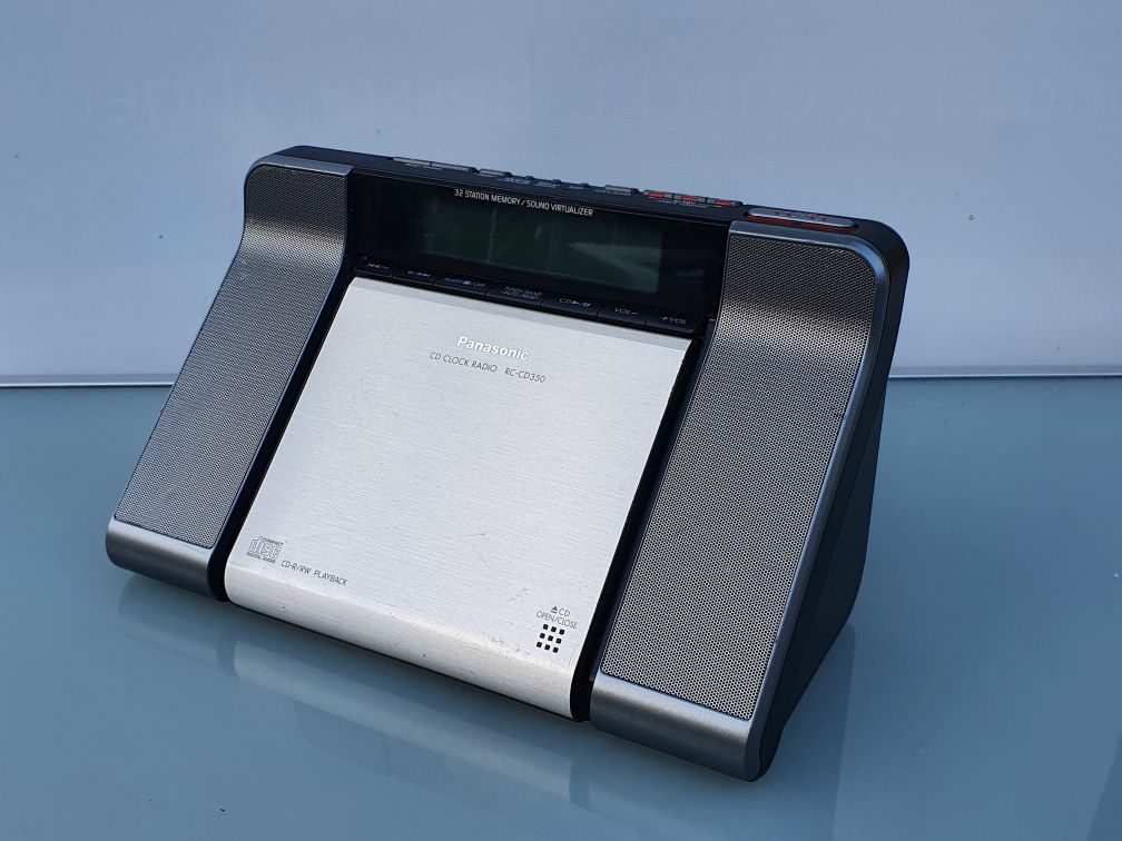 Radiobudzik Panasonic rc-cd350 z odtwarzaczem CD