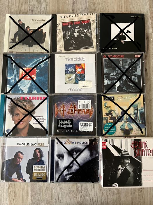 Музичні фірмові компакт Cd діски