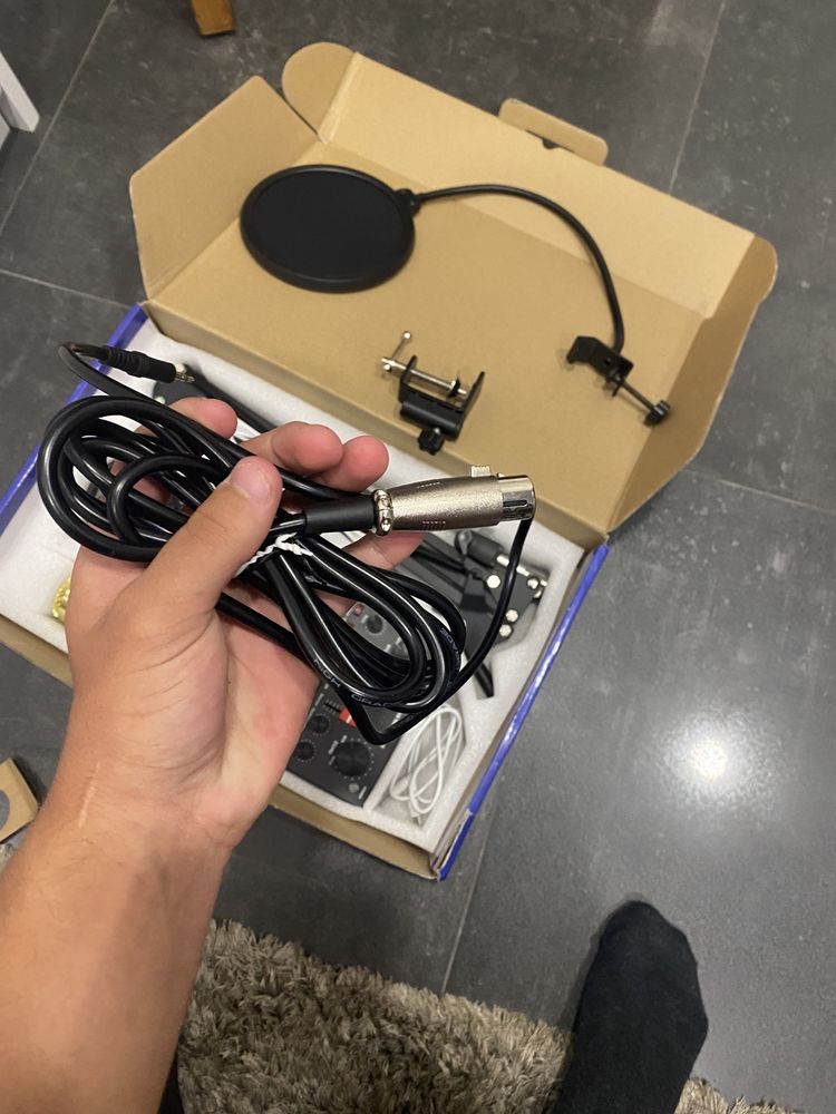 Microfone kit completo