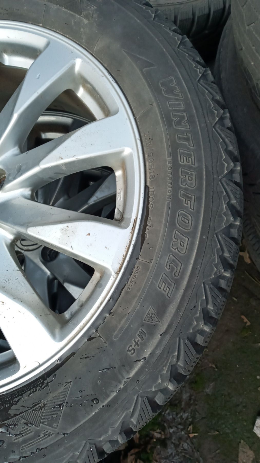 Диски с резиной зимней Firestone 225/60/18 c Hohda CR V, оригинал