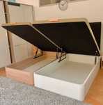 LÍQUIDO!! Cama com baul + Transporte grátis