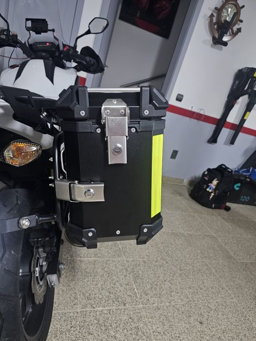 (NOVO) Malas Laterais + Top Case Alumínio Honda NC 750X