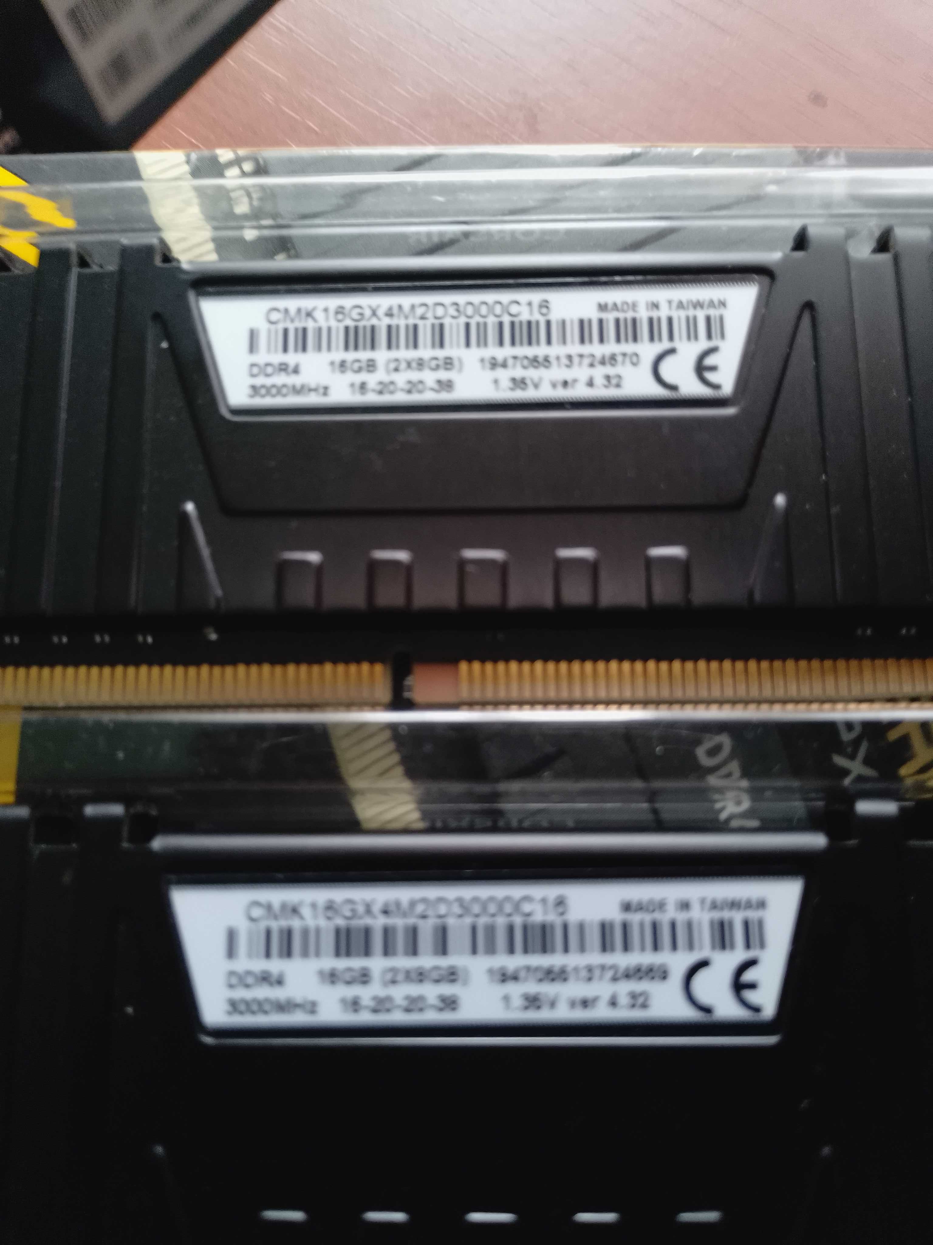 Corsair DDR4 16 Gb (2x8) 3000 MHz Vengeance LPX