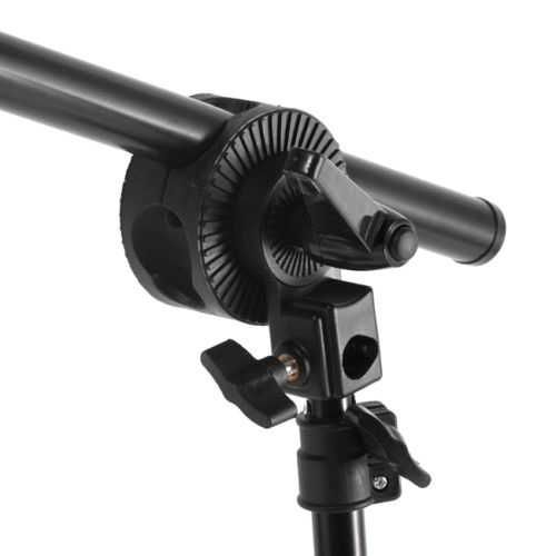 Suporte braço extensor boom arm girafa para softbox estúdio