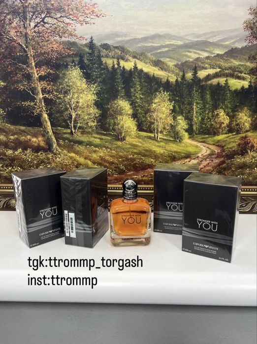 Чоловічі духи Armani Stronger With You. Армані Стронгер Віз ю 100 мл