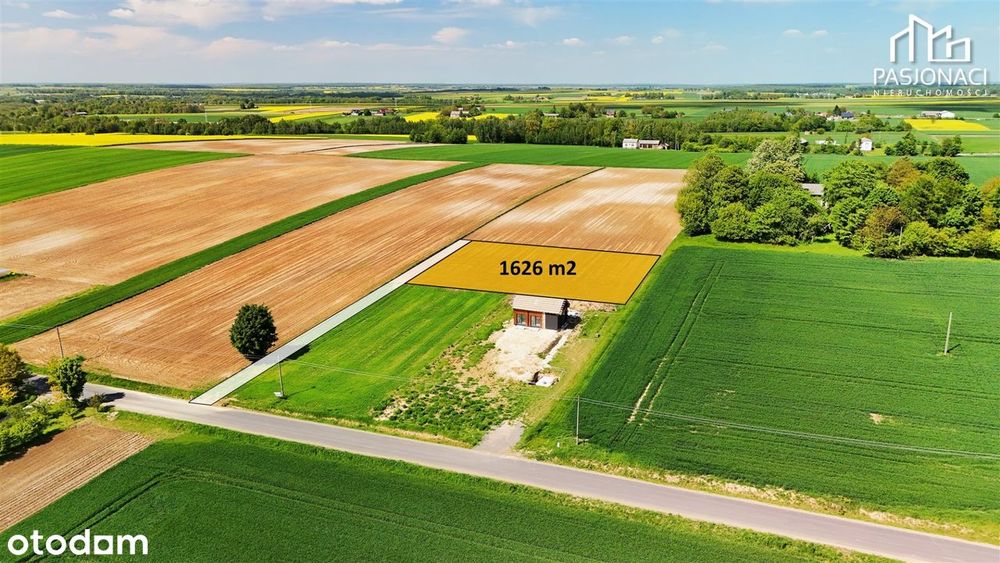 Urokliwa działka budowlana - Kiełczewice Pierwsze