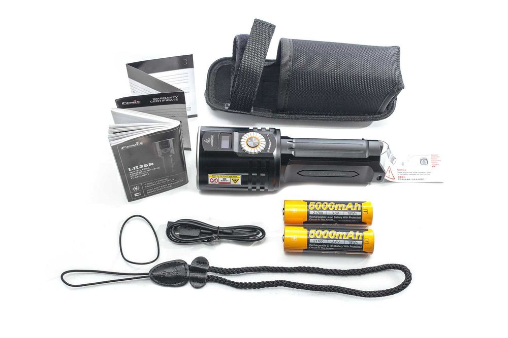 Fenix LR36R Ліхтар Лазерний (10000 Люмен 1260 Метрів) ГАРАНТІЯ 5 РОКІВ