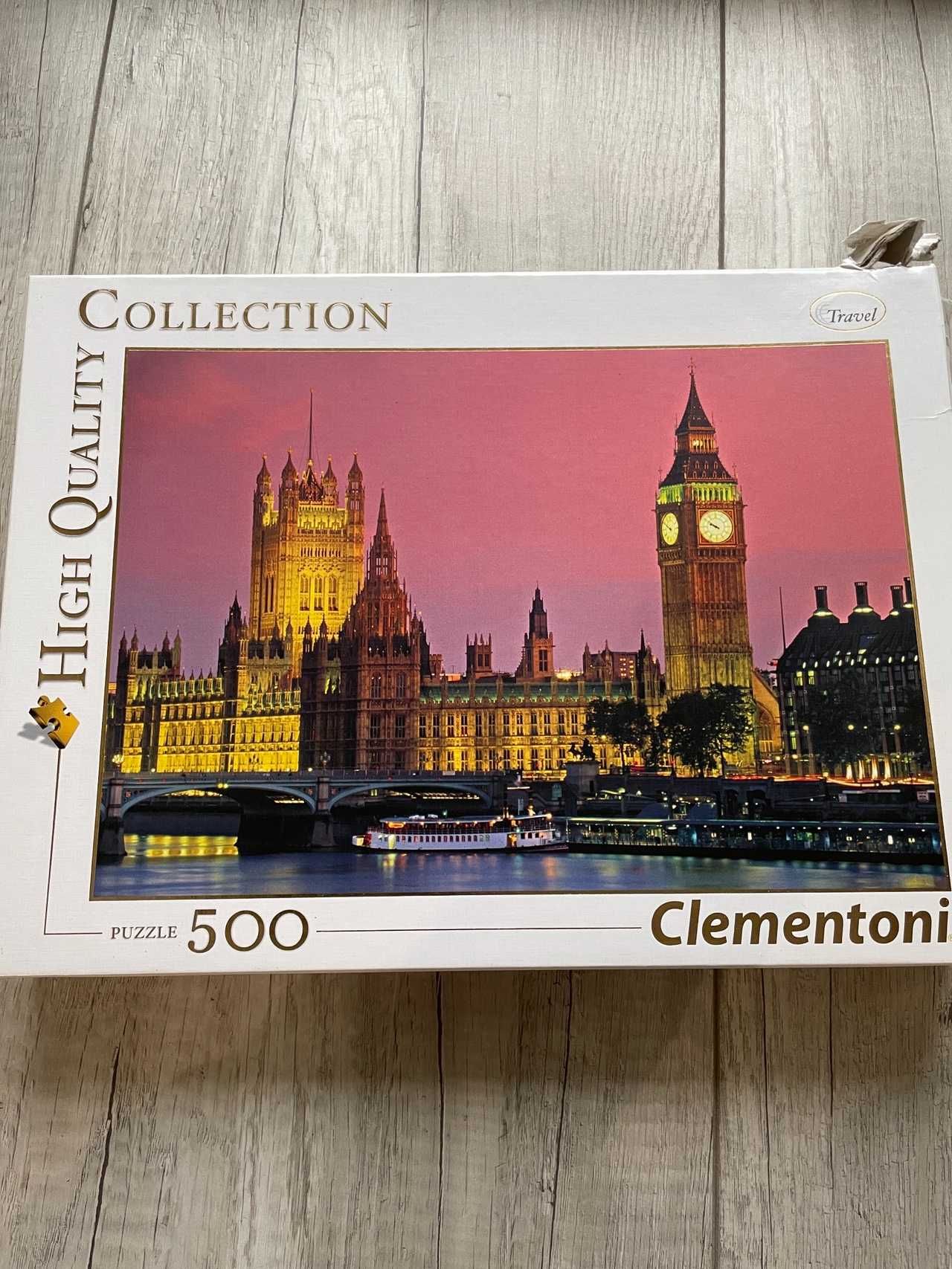 Puzzle 500 el. Londyn Clementoni
