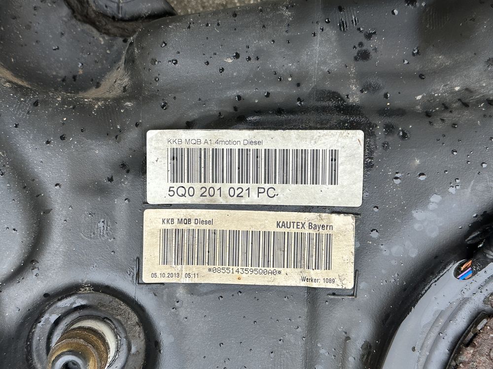AUDI A3 8V Skoda VW 2.0TDI Quattro 4x4 Zbiornik pompa paliwa diesel