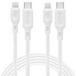 Spigen Durasync Mfi Lighting Cable 2-Pack 100Cm White