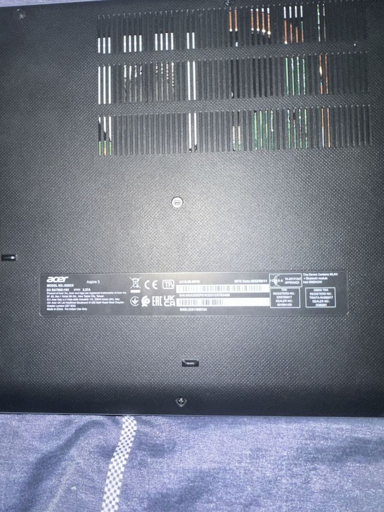 Acer Aspire 3  na gwaracji do stycznia