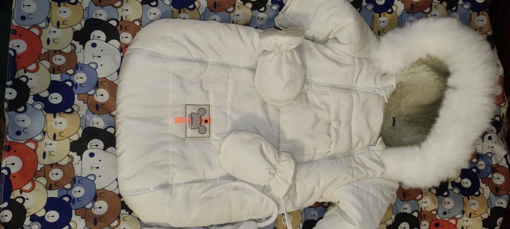 Зимовий конверт на виписку