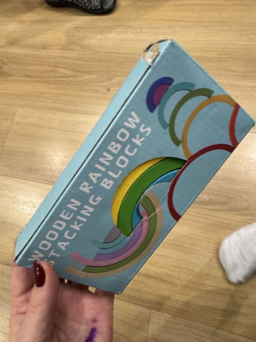 Деревʼяна радуга . Розвиваюча гра