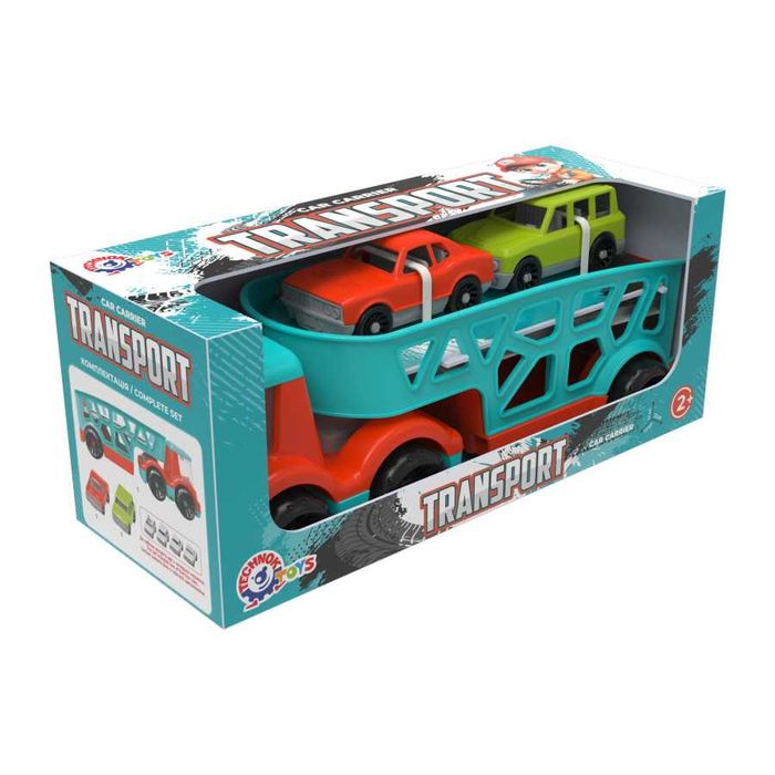Машина автовоз Технок 0938 зі спуском з 2 машинками в наборі